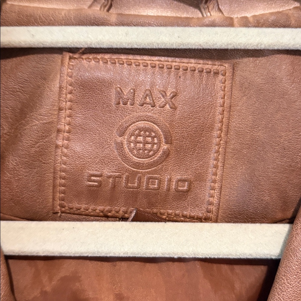 Light Brown Max Studio Jacket Size Small - image 2